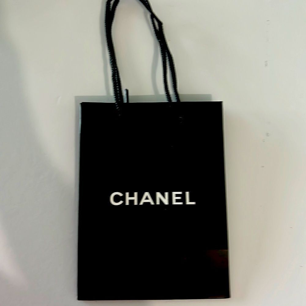 Chanel paper gift bag
